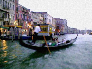 фото 9. Гондола! Гондола!(Венеция, Большой канал, июнь 2006).